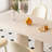 Cream wind aesthetic dining table-1794789215
