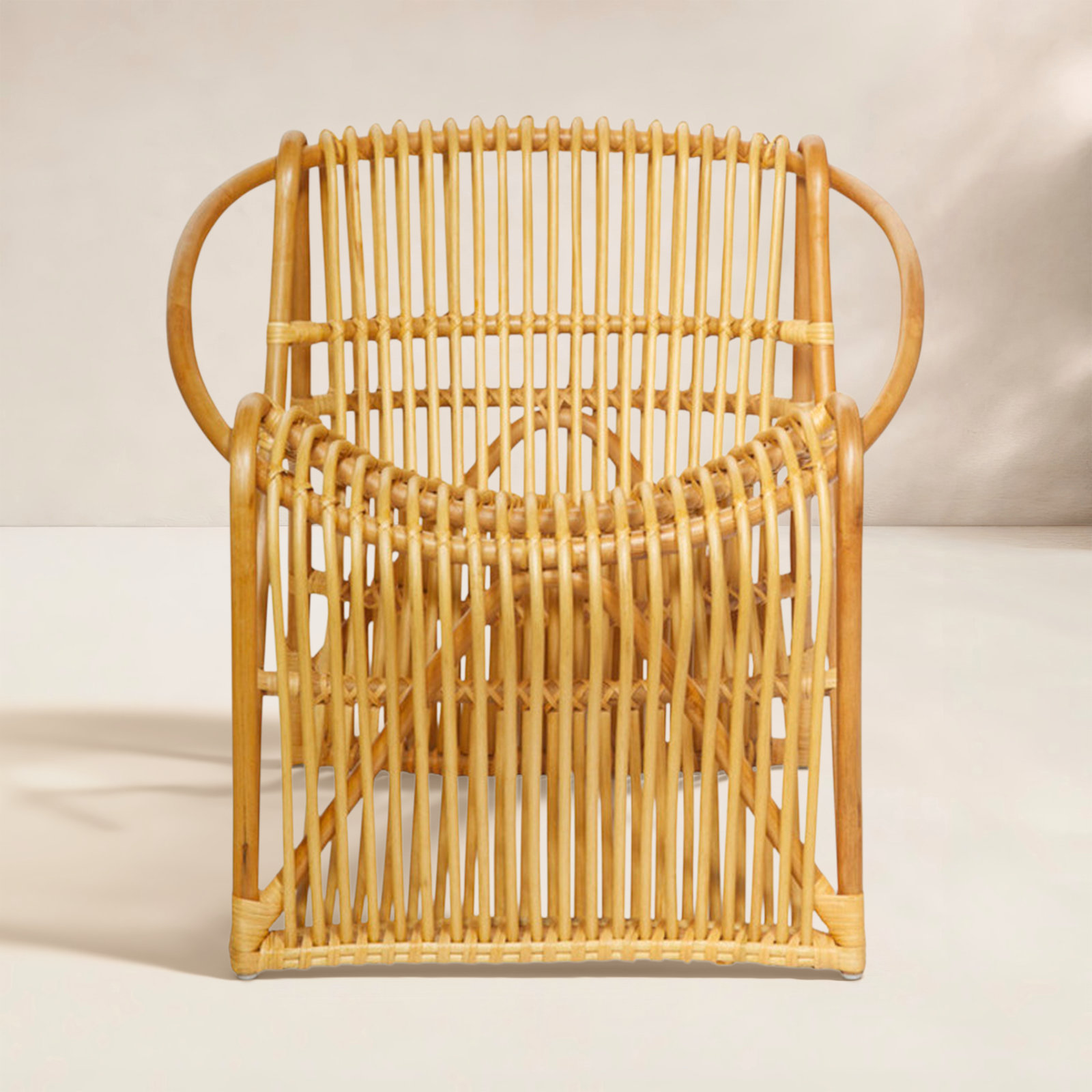 Kumail Wicker Outdoor Lounge Chair