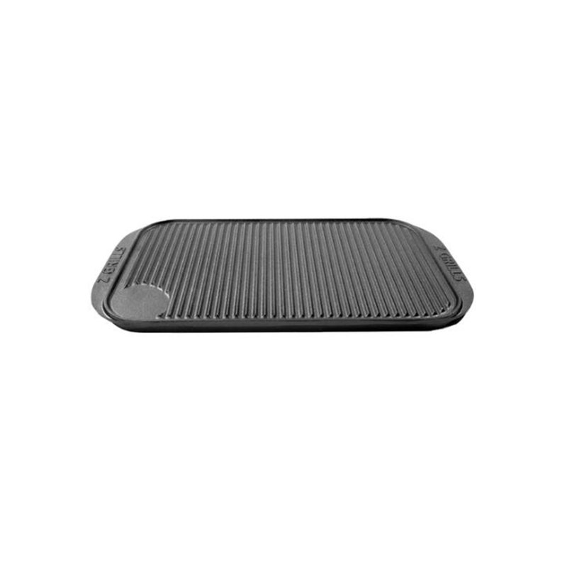 10.24'' Non-Stick Cast Iron Grill & Griddle Pan