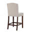 Tabouret de comptoir touffeté