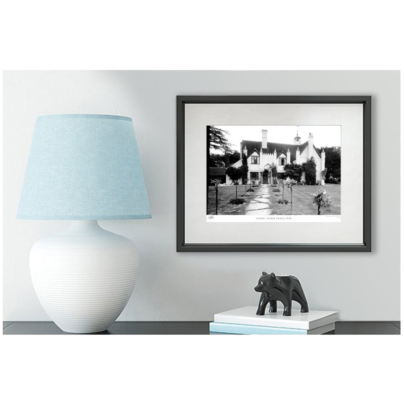 Leigh, Leigh Place 1950 by Francis Frith - Single Picture Frame Print, 45cm H x 60cm W x 2.3cm D