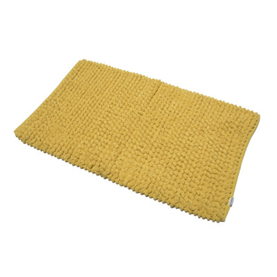 Super Soft Cushioned Rectangle Bath Mat with Slip-Resistant Backing
