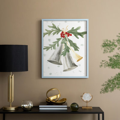Christmas Holiday Art CMXX Framed Print - Solid Wood