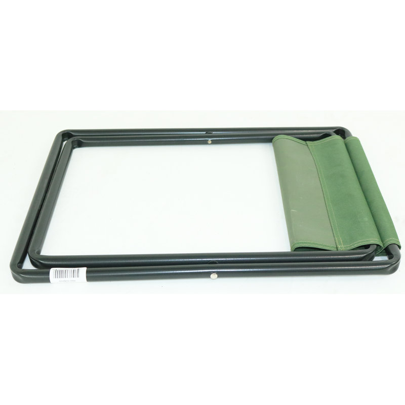 Cheyne Heavy Duty Steel No-Sink Folding Camp Stool, Green