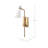 Kanajah Steel Armed Sconce-1240472680