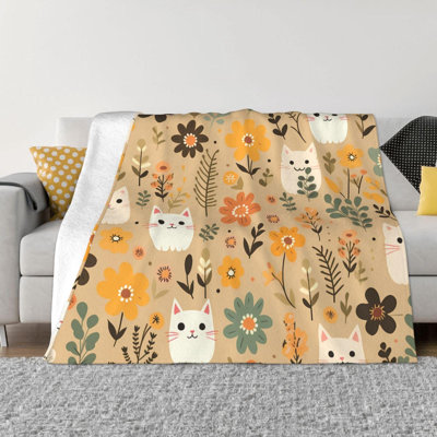 Chat en laine Bush