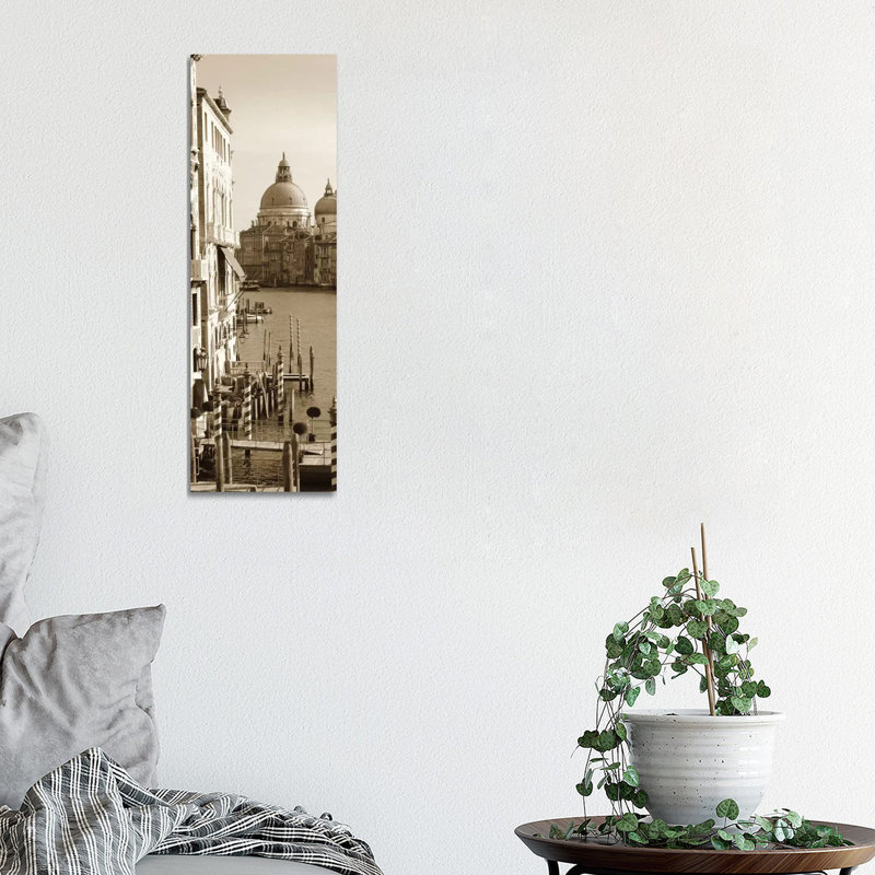 Grand Canal by Boyce Watt - Wrapped Canvas Panoramic Print, 30.48 cm H x 91.44 cm W x 1.91 cm D