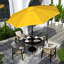 Parasol de marché 9 pi Naidely-441672151