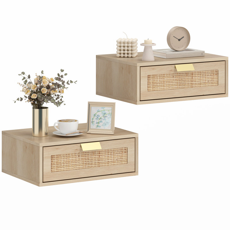 40cm W Particle Board Bedside Table