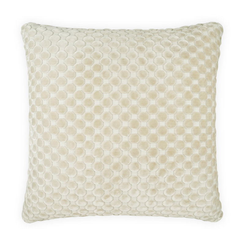 Dance Decorative Pillow, White, Square 24"