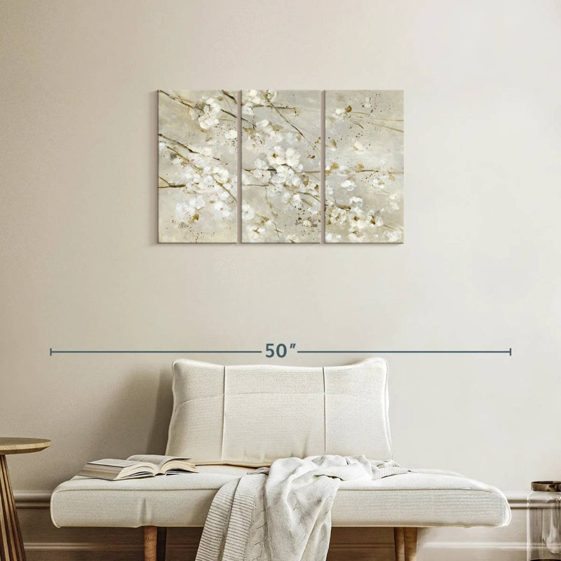 Harnek Soft Spring Blossoms, 20" H x 33" W