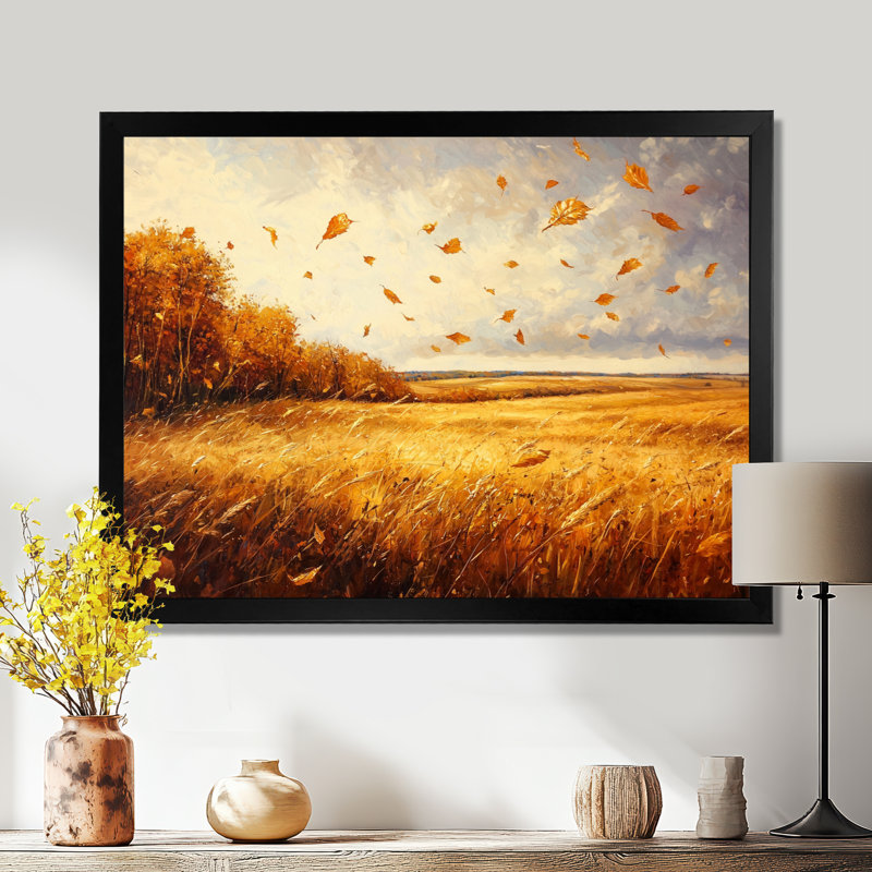 Domerese - Floral Large Wall Art, H 12 po x l 20 po, Reproduction encadrée d'une seule photo, Noir, noir, noir, noir