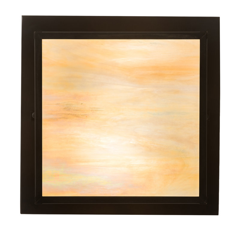 Hyde Park "T" Mission 2 - Light Flush Mount
