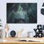 «Northern Lights Aurora Borealis Over Glacier Ice 2» par Luxe-1751936598