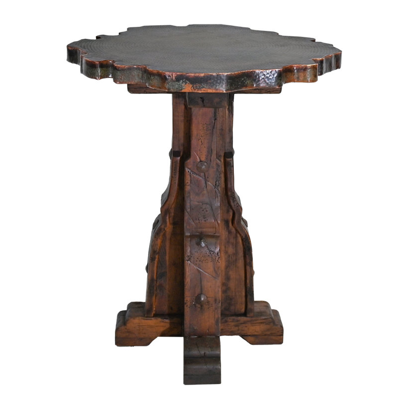 Live Edge Copper Dining Table