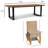 Fabiano Rectangular 5 - Piece 4 - Person 175Cm L Outdoor Table Set