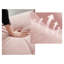 Ensemble de canapé modulaire moderne en forme de L rose, design contemporain modulaire