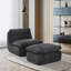 Fauteuil à compression complète avec repose-pieds Liyasi-331280472