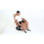 Fauteuil inclinable pivotant en similicuir Marnique