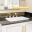 37 po L x 4 po Dosseret de salle de bain H