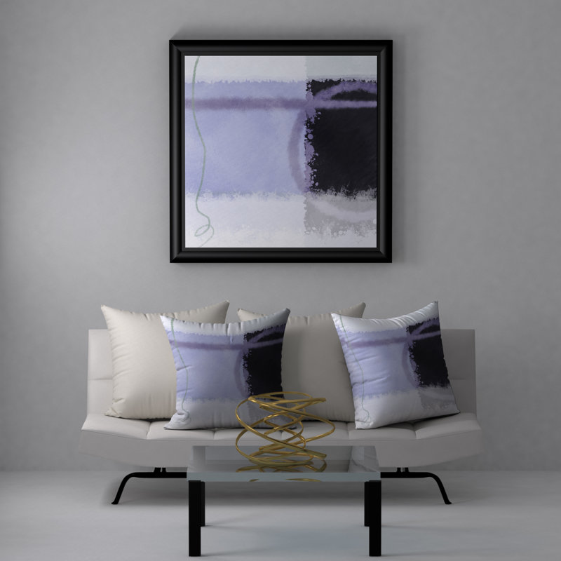 Housse de coussin décorative carrée lisse ACE, 18" x 18"