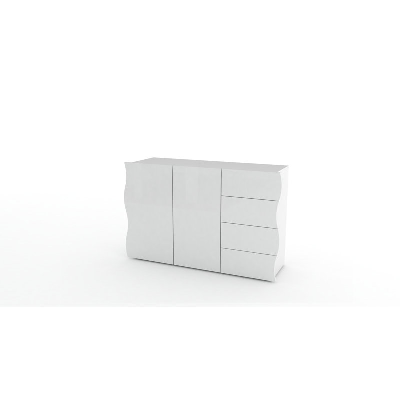 Colbie 130cm Sideboard, White