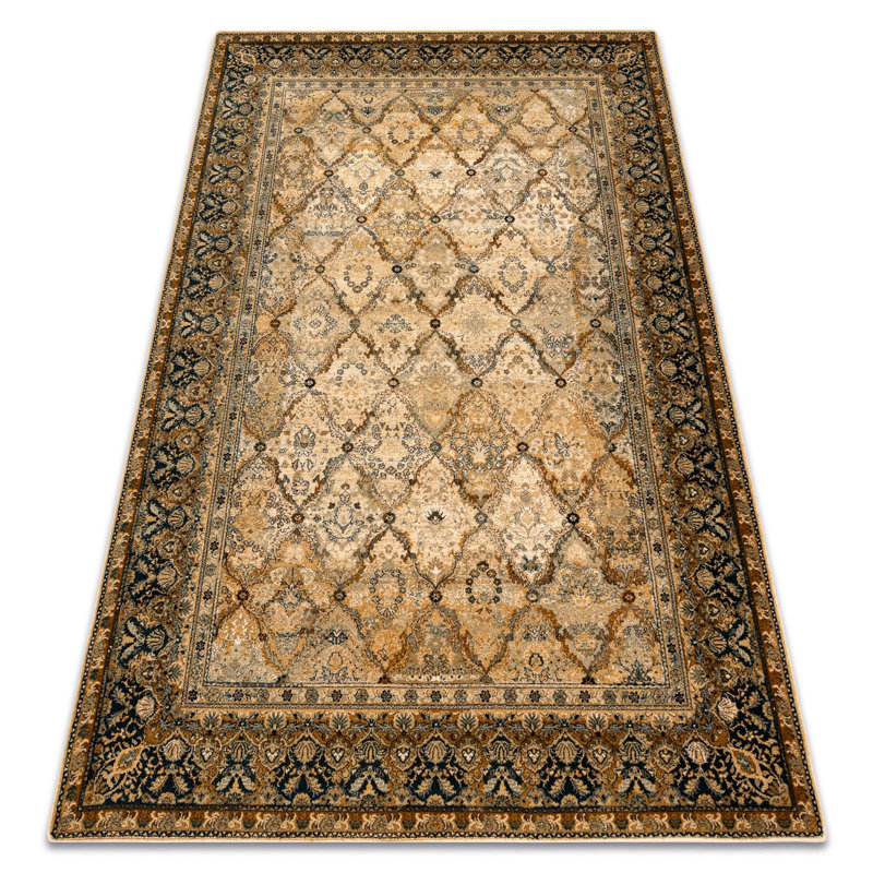 Azaiah Oriental Wool Area Rug, Rectangular 235 x 350cm