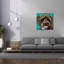 «Blue Doodle Brother 1» par Carolee Vitaletti, art mural sur toile-1538569170