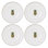Lenox British Colonial Bamboo Dessert Plates, Set of 4