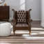 Upholstered Wingback Chair-1406721980