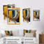 Modern Green Deco IV - Impression sur toile-86493060-86493061