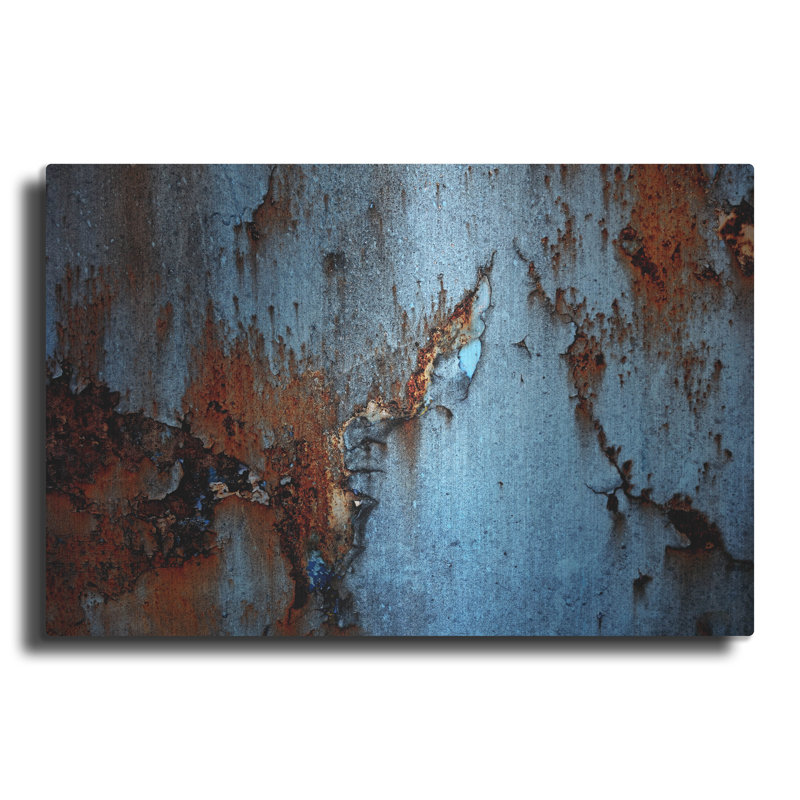 Wrought Studio™ 'Rust' by Photoinc Studio, Metal Wall Art,, 12" H x 16" W