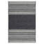 Tapis rayé gris en polyester tissé à la machine-1639252119