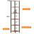 Caleal 11.8'' W Steel Shelving Unit-695439292