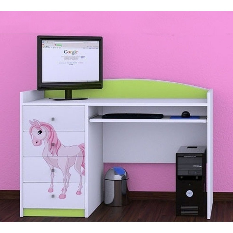 Mortimer 125cm Computer Desk, Green