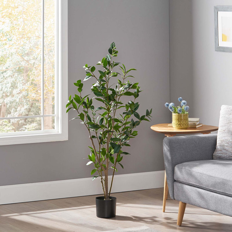 Laurier artificiel 47 po - Plante décorative d'intérieur