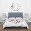 Brown/Purple/Blue Microfiber Duvet Cover Set-66393218