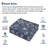 Washable Rug Vintage Rug with Non Slip TPR Backing, Traditional Oriental Carpet, Low Pile Thin Foldable Floor Covering, Soft Non Shedding Printed Mat for Living Room Bedroom Nursery-1042067313-1048335103
