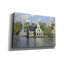 «Maisons près de la berge de la rivière Zaan» par Claude Monet, estampe numérique sur toile-87903279