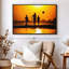 Impression sur toile Sunset Beach Soccer-102859546