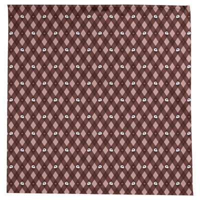 Nappe argyle crânes Avicia