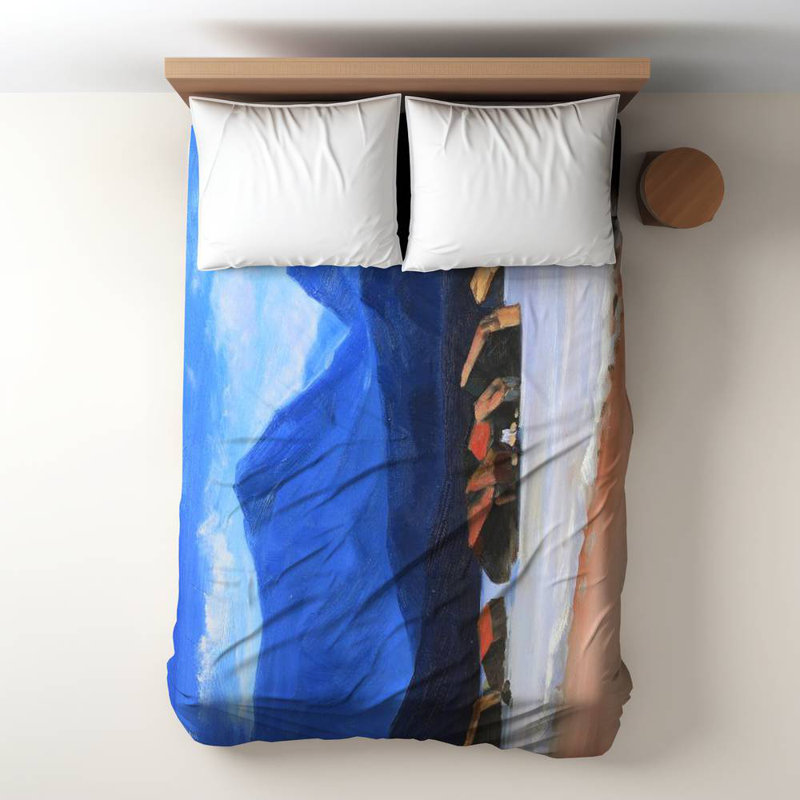 Duvet Cover Prints Polyester Sateen Duvet Cover
