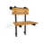 Natural Teak Wood, Black