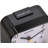 Small Battery Operated Analogue Travel Alarm Clock Silent No Ticking Lighted On Demand And Snooze Beep Sounds, Gentle Wake, Ascending Alarm, Easy Set (Black)