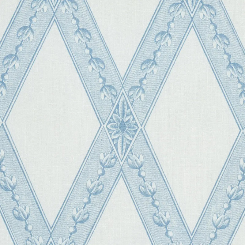 Toile Schumacher x Jill Lasersohn Les Losanges, Ciel
