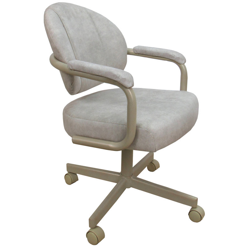 Chaise de salle à manger avec accoudoirs, Beige, Stucco de la valeur aberrante