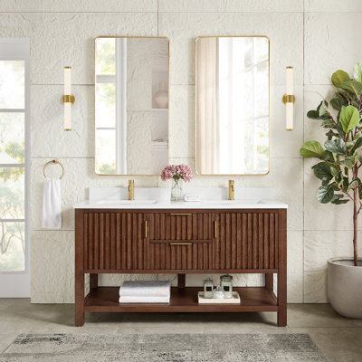 Meuble-lavabo double 60 po Chapdelaine