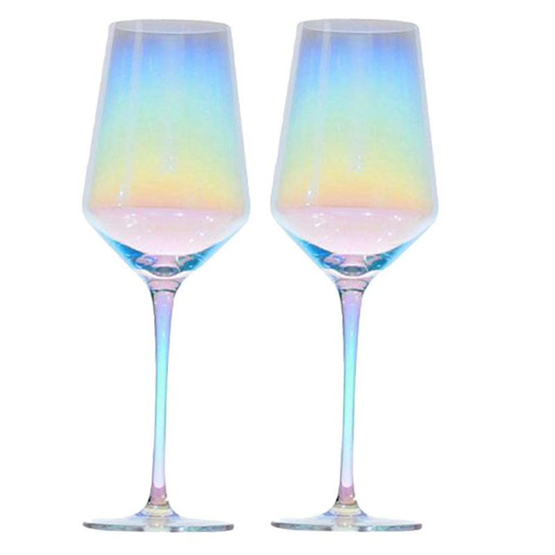 Kamala 16265.42ml Handmade White Wine Glass Set