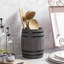 Wood Round Utensil Crock