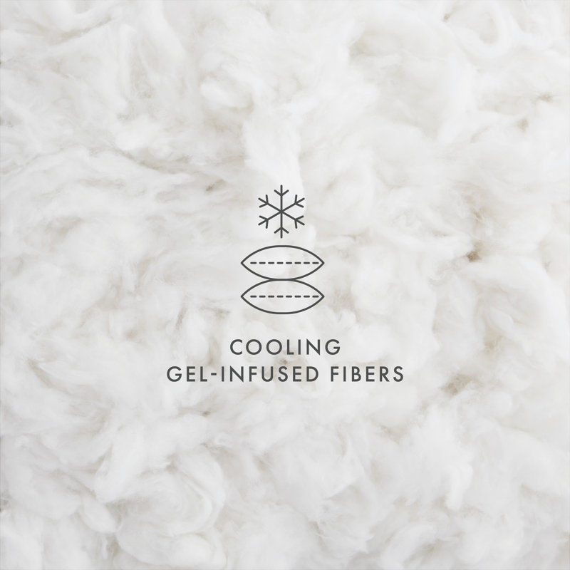 Oreillers en gel Sleep by Wayfair ™, Grand oreiller 20 po x 28 po